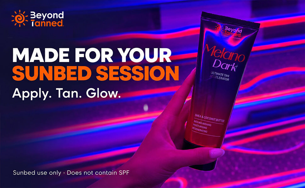 Beyond Tanned Melano Dark Ultimate Tan Accelerator Sunbed Cream 200ml