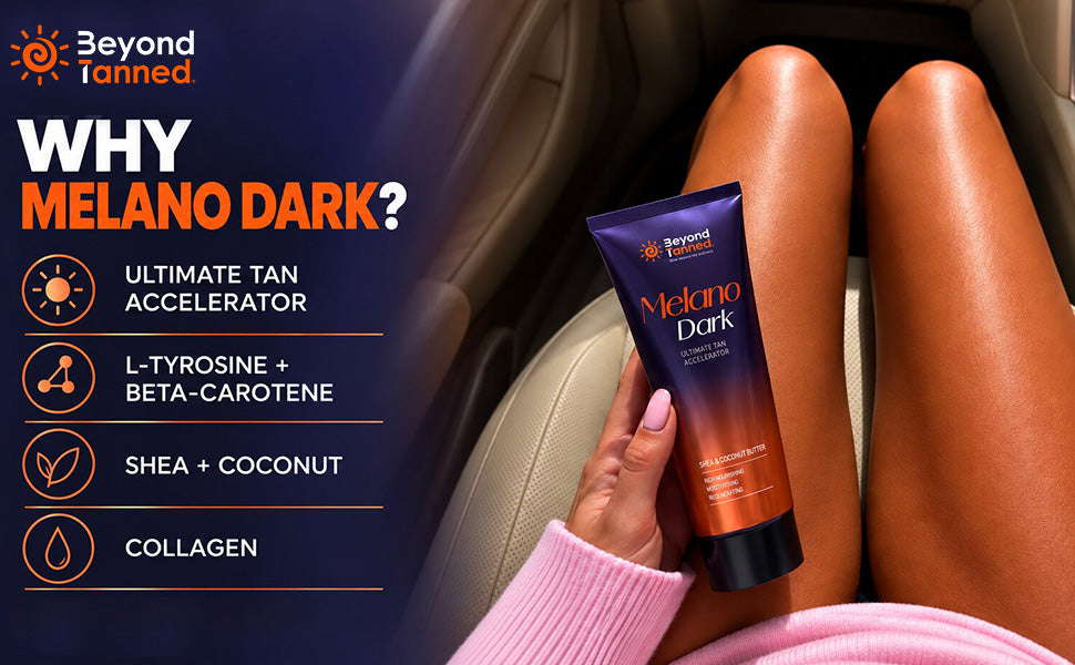 Beyond Tanned Melano Dark Ultimate Tan Accelerator Sunbed Cream 200ml