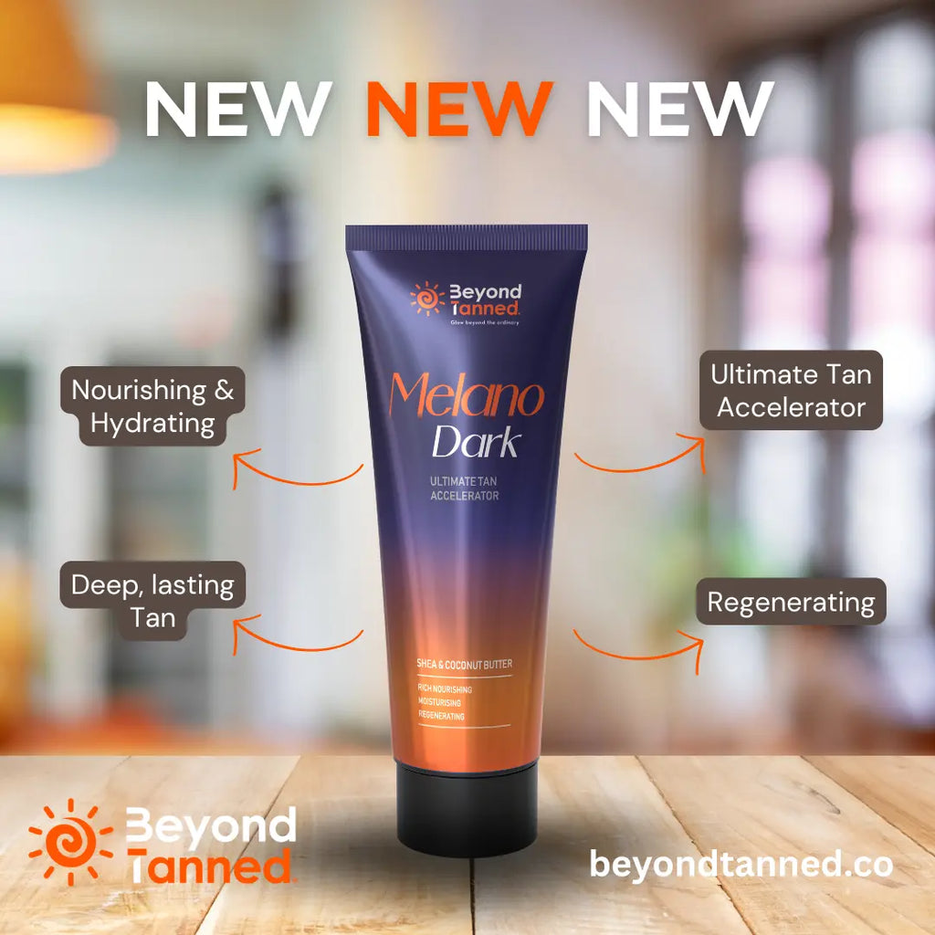 Beyond Tanned Melano Dark Ultimate Tan Accelerator Sunbed Cream 200ml Beyond Tanned