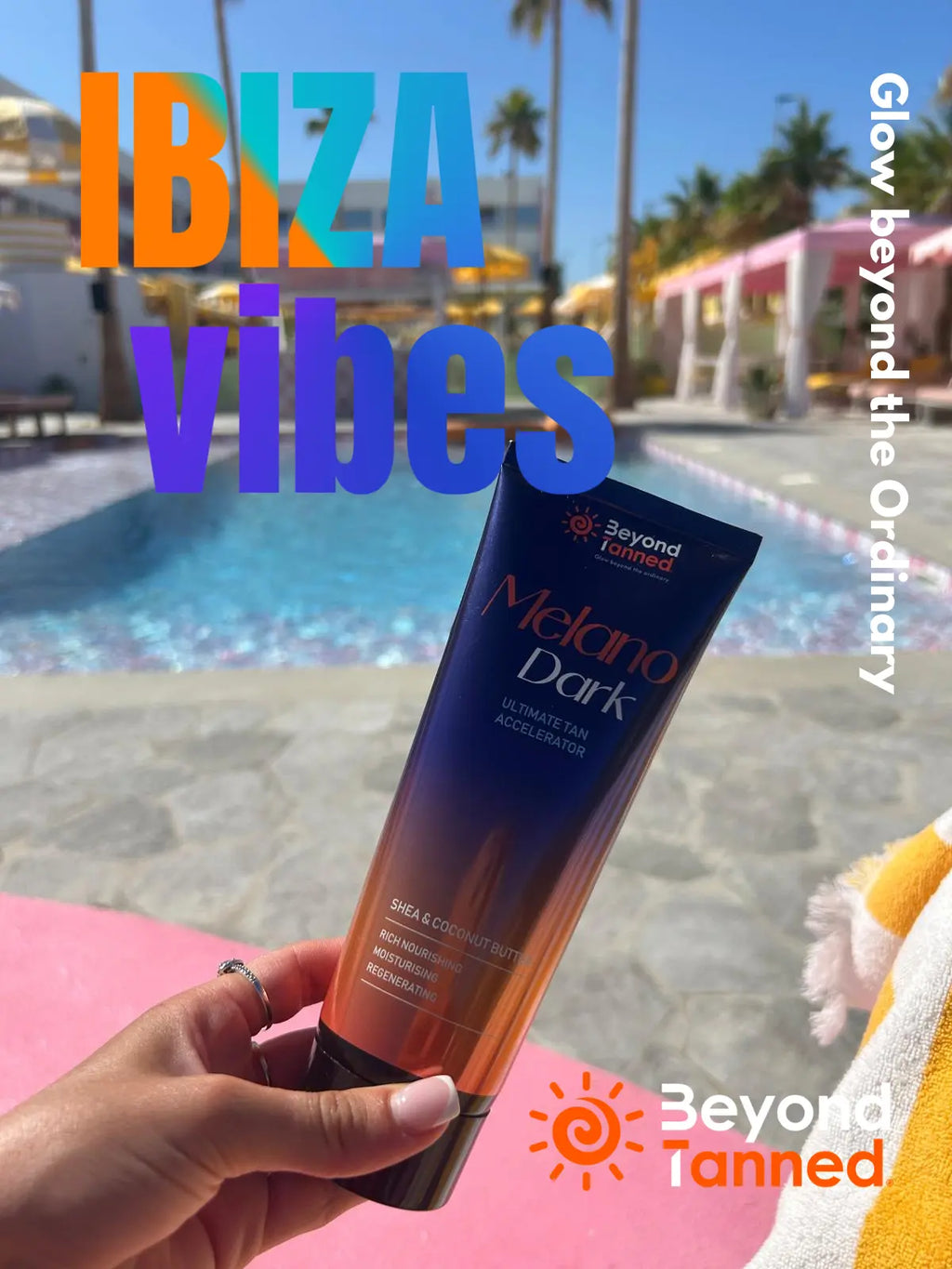 Beyond Tanned Melano Dark Ultimate Tan Accelerator Sunbed Cream 200ml Beyond Tanned