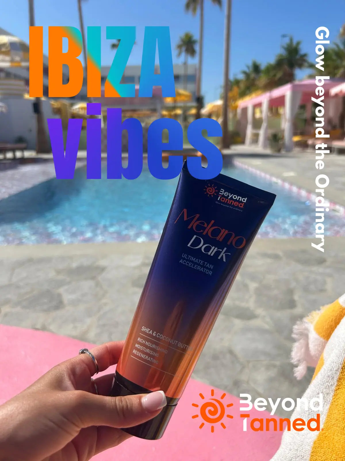 Beyond Tanned Melano Dark Ultimate Tan Accelerator Sunbed Cream 200ml Beyond Tanned