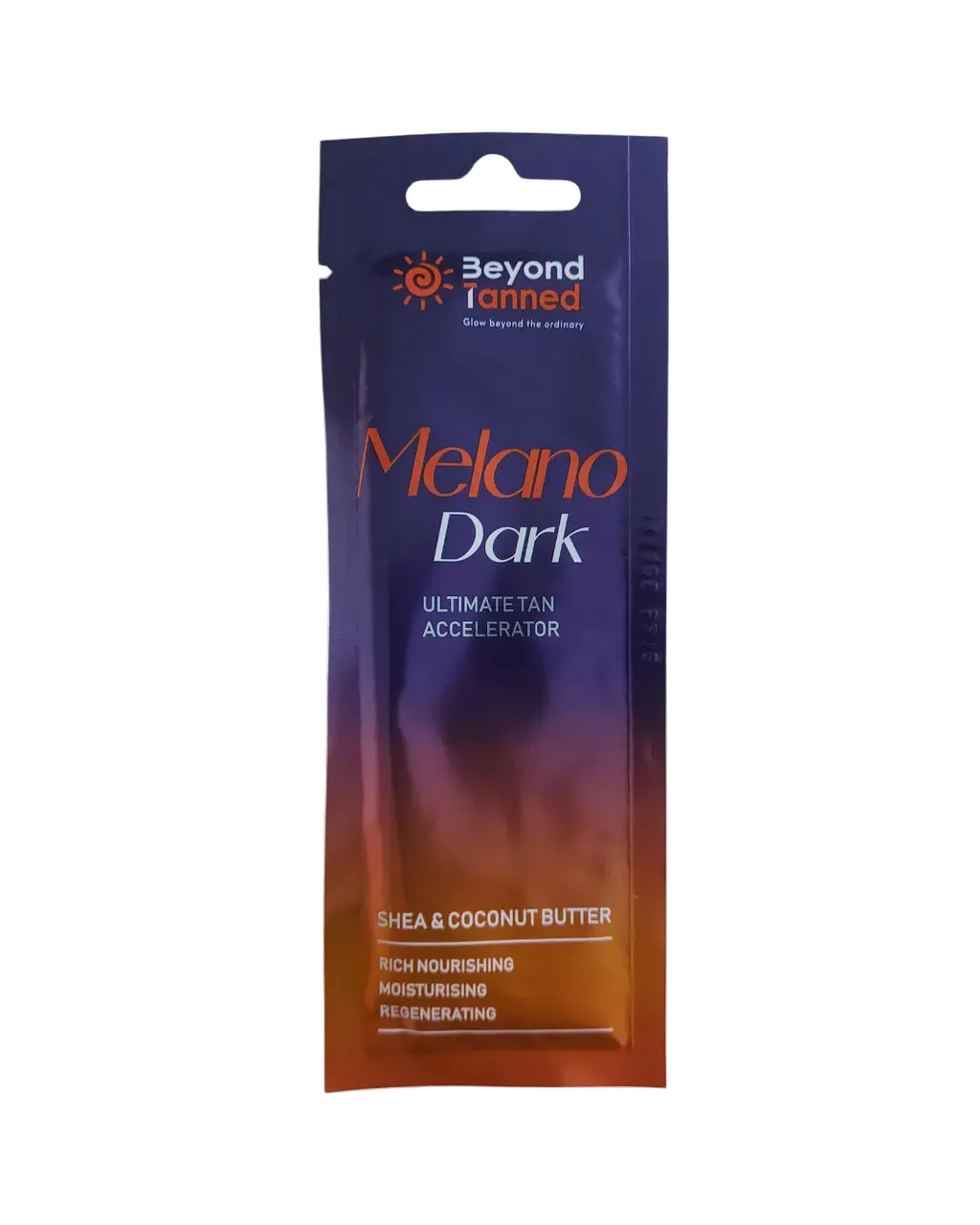 Beyond Tanned Melano Dark Ultimate Tan Accelerator Sunbed Cream 15ml Sachet Beyond Tanned