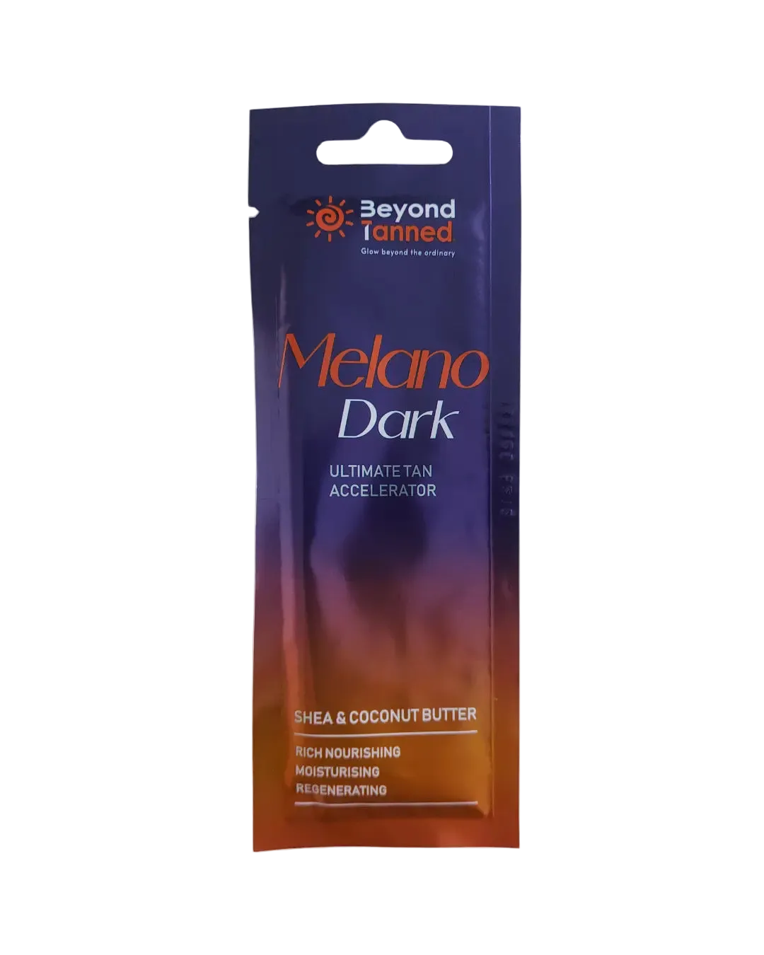 Beyond Tanned Melano Dark Ultimate Tan Accelerator Sunbed Cream 15ml Sachet Beyond Tanned